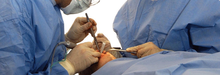 Opérations d'implantologie